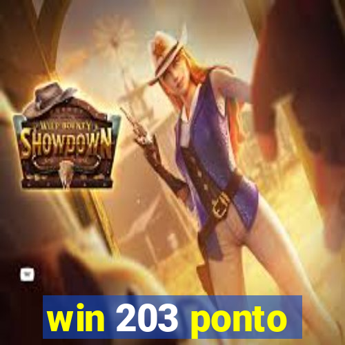 win 203 ponto